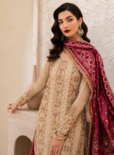 Chinon By Iznik Embroidered Luxury Chiffon 3 Piece Unstitched Suit IZ24CCV2 CC-44